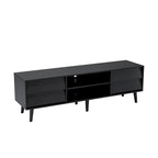 Mobile TV Vintage da 63" con Scaffali e Cassetti per TV fino a 60"
