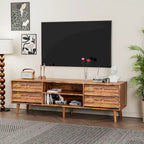 Mobile TV Vintage da 63" con Scaffali e Cassetti per TV fino a 60"