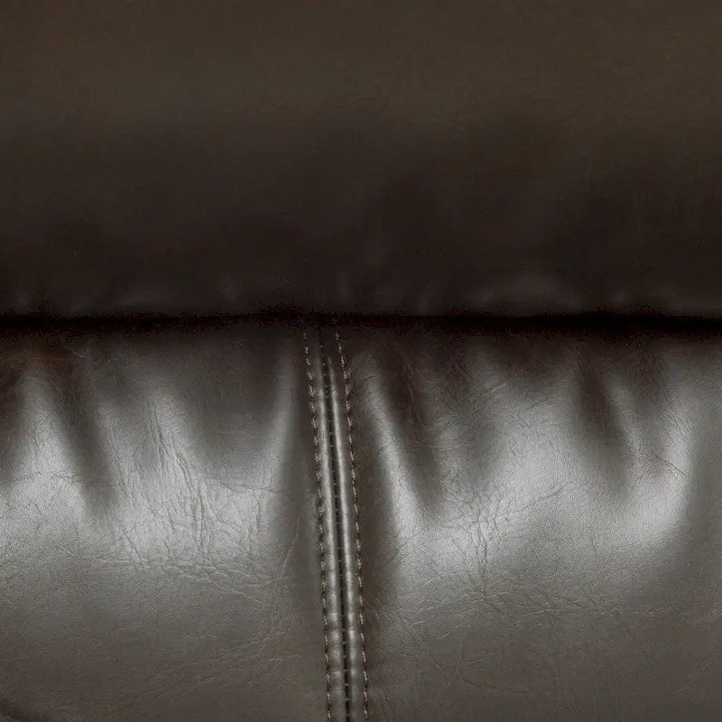 Poltrona Accento Plait in Pelle Intrecciata Cognac con Struttura in Legno Teak Naturale
