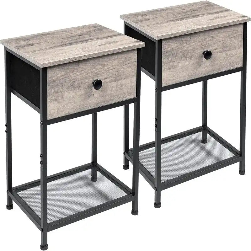 Comodini per camera da letto piccola - 15,74P x 11,8L x 21,65A