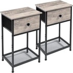 Comodini per camera da letto piccola - 15,74P x 11,8L x 21,65A