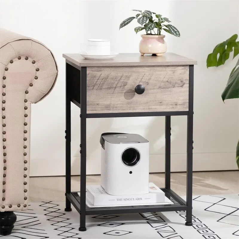 Comodini per camera da letto piccola - 15,74P x 11,8L x 21,65A