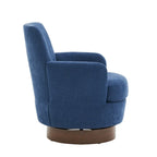 Poltrona accent girevole con base in acciaio inossidabile