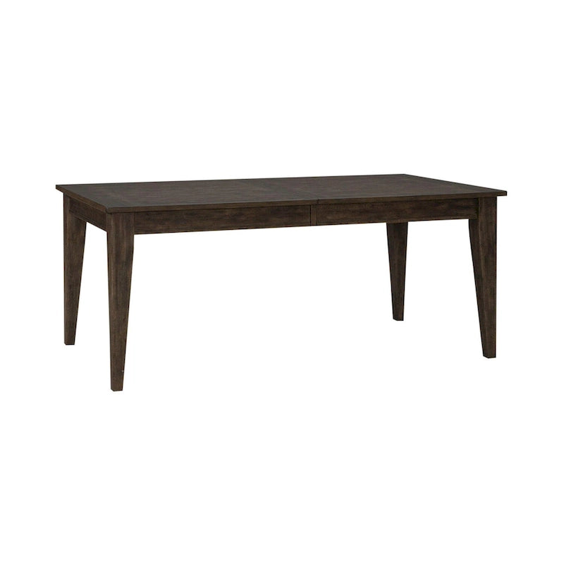 Tavolo rettangolare Midland Falls Rustic Brown con gambe