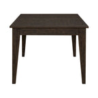 Tavolo rettangolare Midland Falls Rustic Brown con gambe