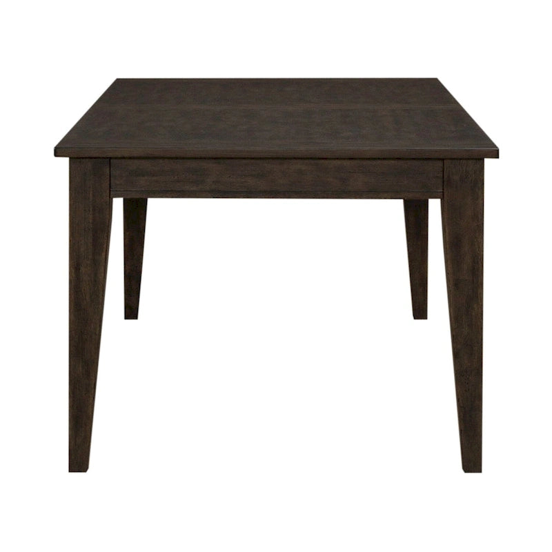 Tavolo rettangolare Midland Falls Rustic Brown con gambe