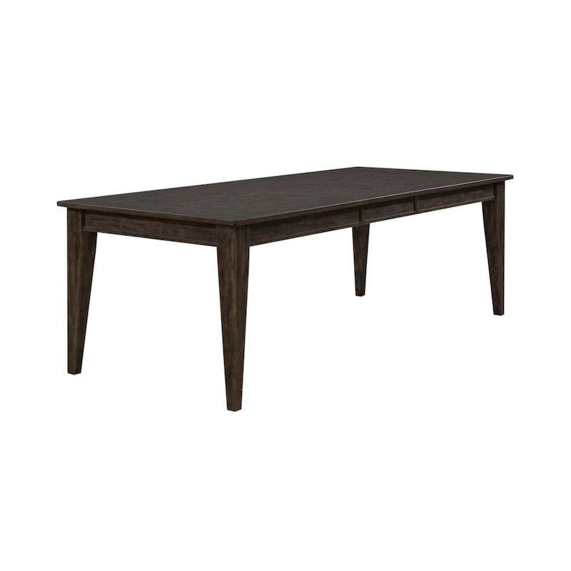 Tavolo rettangolare Midland Falls Rustic Brown con gambe
