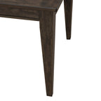 Tavolo rettangolare Midland Falls Rustic Brown con gambe
