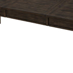 Tavolo rettangolare Midland Falls Rustic Brown con gambe