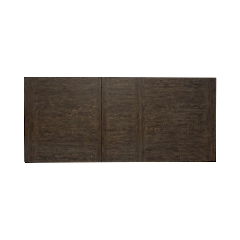 Tavolo rettangolare Midland Falls Rustic Brown con gambe