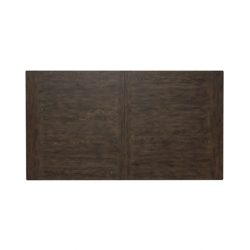 Tavolo rettangolare Midland Falls Rustic Brown con gambe